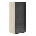 Ver imagem 1 de Armario Aereo 1 Porta Vidro MDF 40x90 cm Kali 119774 Bianco Toq Nicioli