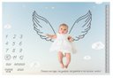 Ver imagem 1 de Lençol Cenário para Foto Mêsversário Anjinho Minhaestrelinha Minha Estrelinha Lençol Mesversario, Ce