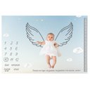 Ver imagem 1 de Lençol Cenário para Foto Mêsversário Anjinho Minhaestrelinha Minha Estrelinha Lençol Mesversario, Ce