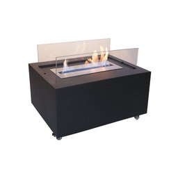 Lareira Mesa de Centro Ecológica a Álcool 92° Preto Classe a - 3