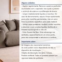 Ver imagem 7 de Sofá Cama Modular Orgânico Retrátil 4 Lugares Base Madeira Maciça 290cm Marrocos