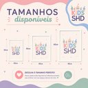 Ver imagem 4 de Kit Quadros Infantil com Nome - Ursinha Balões:30x45/Moldura Branca