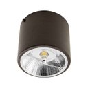 Ver imagem 1 de Plafon de Sobrepor Redondo Marrom Foco Fixo P/ Ar111 Starlumen St2947