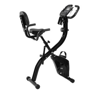 Bicicleta Ergométrica Vertical Dobrável Flywhell 3,5kg Magnética Portátil Monitor Importway Iwf010