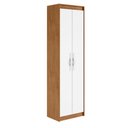 Ver imagem 2 de Armário Multiuso Sapateira 2 Portas Davi Amêndoa Clean/branco