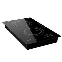 Cooktop de Indução 2 Bocas Portátil Eos Cheff Gourmet Preto 3300w Eci02epp 220v - 3