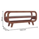 Ver imagem 3 de Rack para TV Mistral até 60 Polegadas MDF MDP Retrô Cinamomo Off White Artely