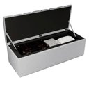 Ver imagem 7 de Cabeceira e Recamier Bau Queen 160 Cm Dalia Linho Cinza Artte