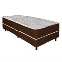 Ver mais imagens de Cama Box Molas Ensacadas 188x88x48 Vieiro Colchoart Marrom