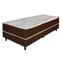 Ver imagem 1 de Cama Box Molas Ensacadas 188x88x48 Vieiro Colchoart Marrom