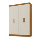 Ver imagem 2 de Guarda-Roupa 4 Portas 3 Gavetas 100% MDF Munique Espresso Móveis