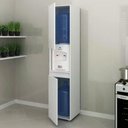 Ver imagem 3 de Armário Para Bebedouro 02 Portas Bl3312 Branco Branco