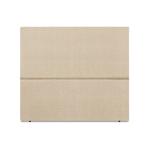 Cabeceira Estofada Casal Luna 140cm Linho Bege