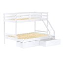 Ver imagem 2 de Beliche Casal/solteiro Dreams com 02 Gavetas Madeira Maciça Branco Megamobilia