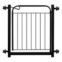 Ver imagem 1 de Portão de Proteção para Portas Corredores Altura 69cm com Prolongador 10cm Pets e Crianças Preto