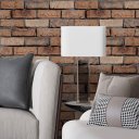 Ver imagem 5 de Papel de Parede Adesivo Efeito 3d Tijolo Tijolinho Marrom Envelhecido Mineiro Quarto Sala 1m X 50cm