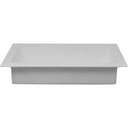 Kit 2 Nichos Banheiro Embutir de Mármore Sintético Branco 30x50 Quanta Compositos Nicho de Embutir 3 - 3