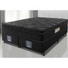 Cama Box Queen Colchão Ortofirm Black + Box 158x198x67 One Face Espuma D33 Preto - 1