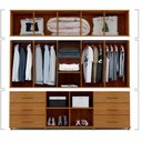 Ver imagem 2 de Guarda Roupa Casal Lisboa 12 Portas 6 Gavetas Freijó – Luapa Móveis