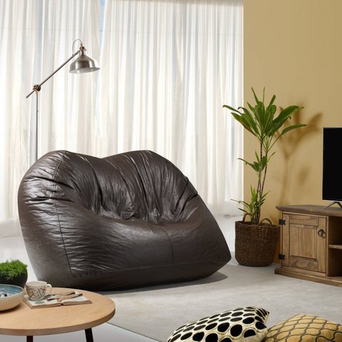 Puff Fofão 130cmx140cmx80cm Mega Espresso Móveis Marrom