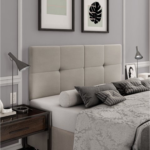PAINEL CAMA BOX SUSPENSA BRUNA MARFIN  1.40