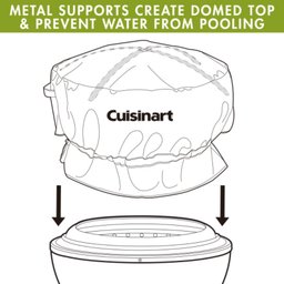 Cuisinart Capa Cleanburn para Fire Pit Coh-800 (preta) - 3