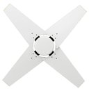 Ver imagem 4 de Ventilador de Teto Natuvent Callis No Light 4 Pás Madeira Branco 127v