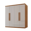 Ver imagem 2 de Guarda Roupa Casal Amsterdã 100% MDF 4 Portas 3 Gavetas