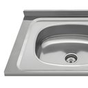 Ver imagem 5 de Pia de Cozinha com Cuba Deslocada Esquerda Ávila 120cm Aço Inox G01 - Mpozenato
