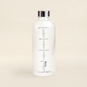 Garrafa Meta Vidro 910ml - A\casa