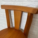 Ver imagem 4 de Banqueta Fixa Alta de Madeira Maciça com Verniz:verniz