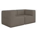 Ver imagem 1 de Sofá Modulado 2 Lugares 154cm Espuma D33 Multimóveis Cr45356 Bege Escuro