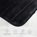 Ver imagem 2 de Tapete Nuvem 50x70cm Antiderrapante Banheiro Absorção Rápida Macio Confortavel para Saida de Box Kap