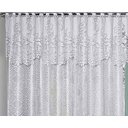 Ver imagem 4 de Cortina Renda Roseiral Sala Branco 3,00x1,80 C/ Bando