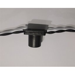 Cordão de Luz Preto 5mt c/10 soquete E27 Cabo 1,5mm Starlux - 2