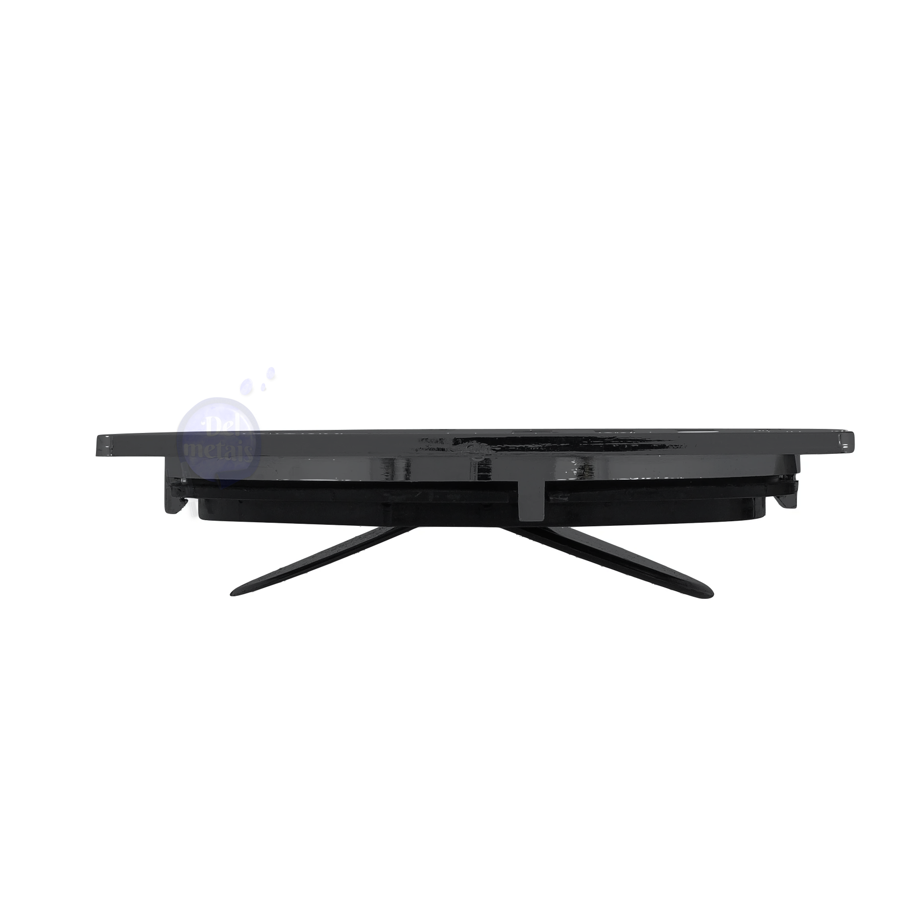 Grelha para Ralo 90mm Fechamento Automático Abs Del Metais Black - 3
