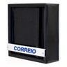 Caixa Correio Comum na Vertical Grande Preta ou Cinza em Aço - 1
