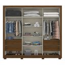 Ver imagem 2 de Guarda-Roupa Roupeiro 3 Portas Deslizantes 4 Gavetas Blossom Henn