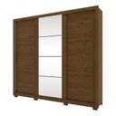 Ver imagem 3 de Guarda-Roupa Roupeiro 3 Portas Deslizantes 4 Gavetas Blossom Henn