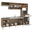 Ver imagem 3 de Cozinha Compacta Modulada 8 Portas 1 Gaveta Inova