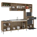 Ver imagem 2 de Cozinha Compacta 8 Portas 1 Gaveta Inova Yescasa