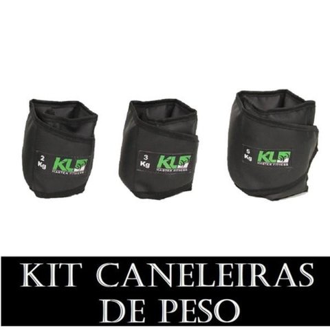 Kit Caneleira De Peso 2kg 3kg 5kg