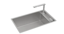 Ver imagem 1 de Cuba de Cozinha Retangular C/ Monocomando Supra Hide Inox 70x40x31cm - Deca Deca Cubas Inox