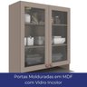 Cozinha Modulada Completa 4 Peças 10 Portas 2 Gavetas com Paneleiro Duplo Cristaleira Unna - 7