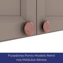 Ver imagem 7 de Cozinha Completa Modulada Americana 4 Peças com Paneleiro Torre Quente e Balcão com Tampo Unna Yesca