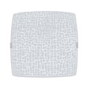 Ver imagem 1 de LUMINÁRIA PLAFON QUADRADO PEQ CRAQUELET BRANCO - 1319 PEQ BR