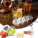 Ver imagem 1 de Forma de Gelo Esfera Bola Grande Redonda Bar Whisky Plástico