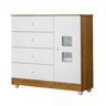 Cômoda de Bebê 100% MDF 1 Porta 4 Gavetas Life - 9