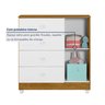 Cômoda de Bebê 100% MDF 1 Porta 4 Gavetas Life - 4