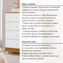 Ver imagem 7 de Cômoda de Bebê 100% MDF 1 Porta 4 Gavetas Life